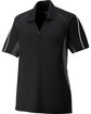Extreme Ladies' Eperformance™ Parallel Snag Protection Polo with Piping black OFFront