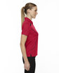 Extreme Ladies' Eperformance™' Tempo Recycled Polyester Performance Textured Polo CLASSIC RED ModelSide