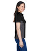 Extreme Ladies' Eperformance™ Fuse Snag Protection Plus Colorblock Polo BLACK/ CARBON ModelSide