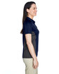 Extreme Ladies' Eperformance™ Fuse Snag Protection Plus Colorblock Polo CLASC NAVY/ CRBN ModelSide
