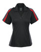 Extreme Ladies' Eperformance Strike Colorblock Snag Protection Polo  OFFront