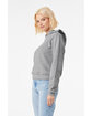 Bella + Canvas Ladies' Classic Pullover Hooded Sweatshirt athletic heather ModelSide