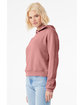 Bella + Canvas Ladies' Classic Pullover Hooded Sweatshirt mauve ModelSide