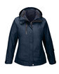 North End Ladies' Caprice 3-in-1 Jacket with Soft Shell Liner classic navy OFFront