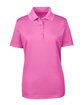 CORE365 Ladies' Origin Performance Piqué Polo charity pink OFFront