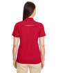 CORE365 Ladies' Radiant Performance Piqué Polo with Reflective Piping classic red ModelBack