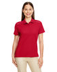CORE365 Ladies' Radiant Performance Piqué Polo with Reflective Piping  