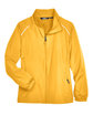 CORE365 Ladies' Techno Lite Motivate Unlined Lightweight Jacket CAMPUS GOLD FlatFront