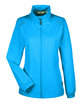 Core 365 Ladies' Motivate Unlined Lightweight Jacket ELECTRIC BLUE OFFront