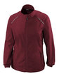 CORE365 Ladies' Techno Lite Motivate Unlined Lightweight Jacket burgundy OFFront