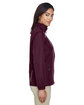 CORE365 Ladies' Techno Lite Motivate Unlined Lightweight Jacket burgundy ModelSide