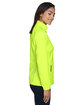 Core 365 Ladies' Motivate Unlined Lightweight Jacket SAFETY YELLOW ModelSide