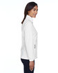 CORE365 Ladies' Techno Lite Motivate Unlined Lightweight Jacket WHITE ModelSide