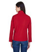 CORE365 Ladies' Cruise Two-Layer Fleece Bonded Soft Shell Jacket classic red ModelBack