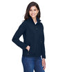 CORE365 Ladies' Cruise Two-Layer Fleece Bonded Soft Shell Jacket CLASSIC NAVY ModelQrt