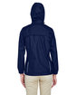 CORE365 Ladies' Climate Seam-Sealed Lightweight Variegated Ripstop Jacket classic navy ModelBack