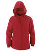 CORE365 Ladies' Climate Seam-Sealed Lightweight Variegated Ripstop Jacket classic red OFFront