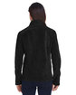 Core 365 Ladies' Journey Fleece Jacket BLACK ModelBack