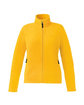 CORE365 Ladies' Journey Fleece Jacket CAMPUS GOLD OFFront