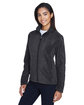 CORE365 Ladies' Journey Fleece Jacket heather charcoal ModelQrt
