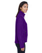 Core 365 Ladies' Journey Fleece Jacket CAMPUS PURPLE ModelSide