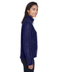 Core 365 Ladies' Journey Fleece Jacket CLASSIC NAVY ModelSide