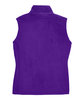 CORE365 Ladies' Journey Fleece Vest campus purple FlatBack