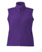 CORE365 Ladies' Journey Fleece Vest campus purple OFFront
