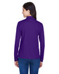 CORE365 Ladies' Pinnacle Performance Long-Sleeve Piqué Polo campus purple ModelBack