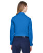 CORE365 Ladies' Operate Long-Sleeve Twill Shirt TRUE ROYAL ModelBack