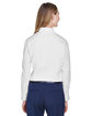 CORE365 Ladies' Operate Long-Sleeve Twill Shirt WHITE ModelBack