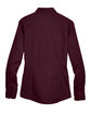 CORE365 Ladies' Operate Long-Sleeve Twill Shirt BURGUNDY FlatBack