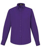 CORE365 Ladies' Operate Long-Sleeve Twill Shirt CAMPUS PURPLE OFFront