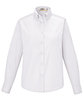 CORE365 Ladies' Operate Long-Sleeve Twill Shirt WHITE OFFront