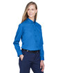 CORE365 Ladies' Operate Long-Sleeve Twill Shirt TRUE ROYAL ModelQrt