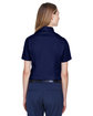 CORE365 Ladies' Optimum Short-Sleeve Twill Shirt classic navy ModelBack