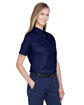 CORE365 Ladies' Optimum Short-Sleeve Twill Shirt classic navy ModelQrt