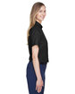 CORE365 Ladies' Optimum Short-Sleeve Twill Shirt  ModelSide