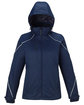 North End Ladies' Angle 3-in-1 Jacket with Bonded Fleece Liner  OFFront