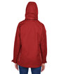 Core 365 Ladies' Region 3-in-1 Jacket with Fleece Liner CLASSIC RED ModelBack