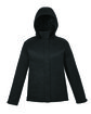 Core 365 Ladies' Region 3-in-1 Jacket with Fleece Liner BLACK OFFront