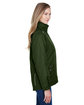 CORE365 Ladies' Region 3-in-1 Jacket with Fleece Liner forest ModelSide
