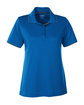 CORE365 Ladies' Motive Performance Piqu Polo with Tipped Collar tru royal/ crbn OFFront