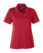 CORE365 Ladies' Motive Performance Piqu Polo with Tipped Collar  OFFront