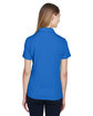 North End Ladies' Recycled Polyester Performance Piqué Polo LT NAUTICAL BLU ModelBack