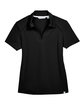 North End Ladies' Recycled Polyester Performance Piqué Polo black FlatFront