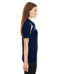 North End Ladies' Impact Performance Polyester Piqu Colorblock Polo  ModelSide