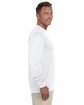 Augusta Sportswear Adult Wicking Long-Sleeve T-Shirt white ModelSide