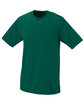 Augusta Sportswear Adult NexGen Wicking T-Shirt DARK GREEN OFFront