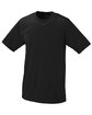 Augusta Sportswear Adult NexGen Wicking T-Shirt BLACK OFFront